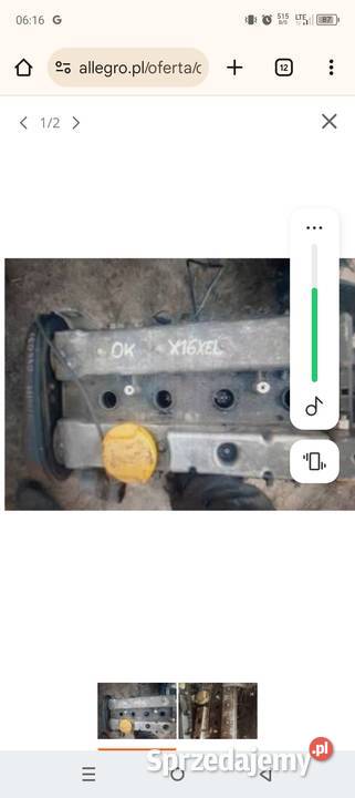 Silnik opel 16 16V śląskie Myszków