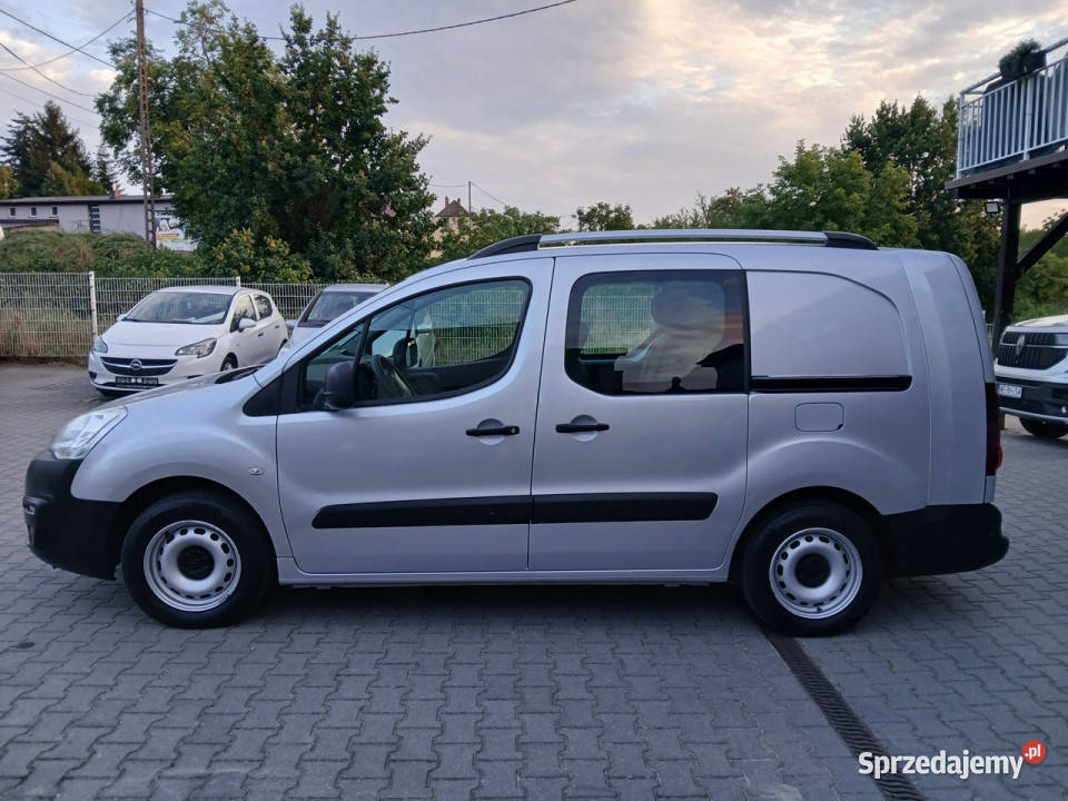 Citroen Berlingo 16HDI LONG brygadówka nieuszkodzony Citroën Gryfino