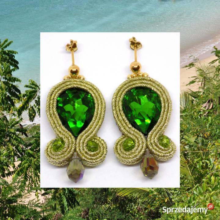 ZŁOTE OMEGI Z KRYSZTAŁKAMI SUTASZ