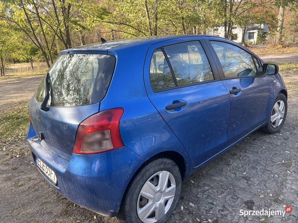 Toyota yaris 13 gaz 444000km Samochody osobowe Łódź sprzedam