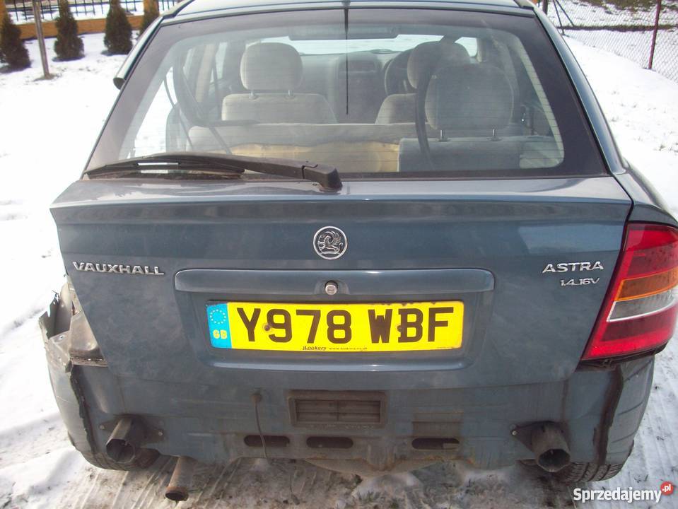 Klapa tył Opel Astra IIG2 Hatchback Z 293 podkarpackie Medynia Kańczucka