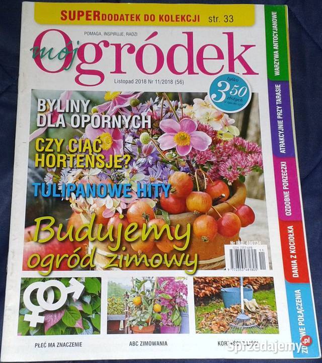 Mój ogródek 11 Numerów z 2017 2018 Chełm sprzedam