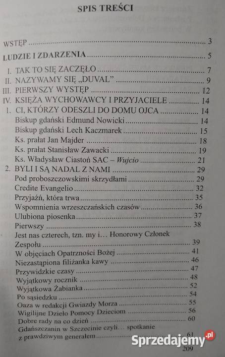 Zespół Duval Bogusław Olszonowicz Gdańsk