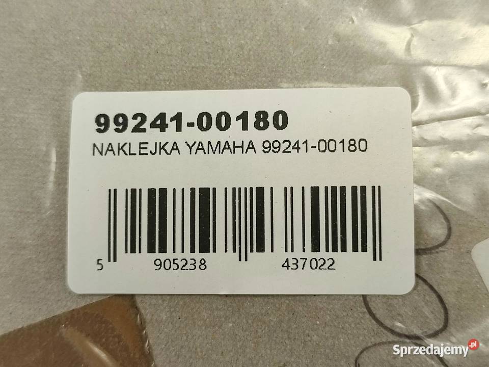 NAKLEJKA EMBLEMAT NA BAK YAMAHA TZ250 1992 sprzedam