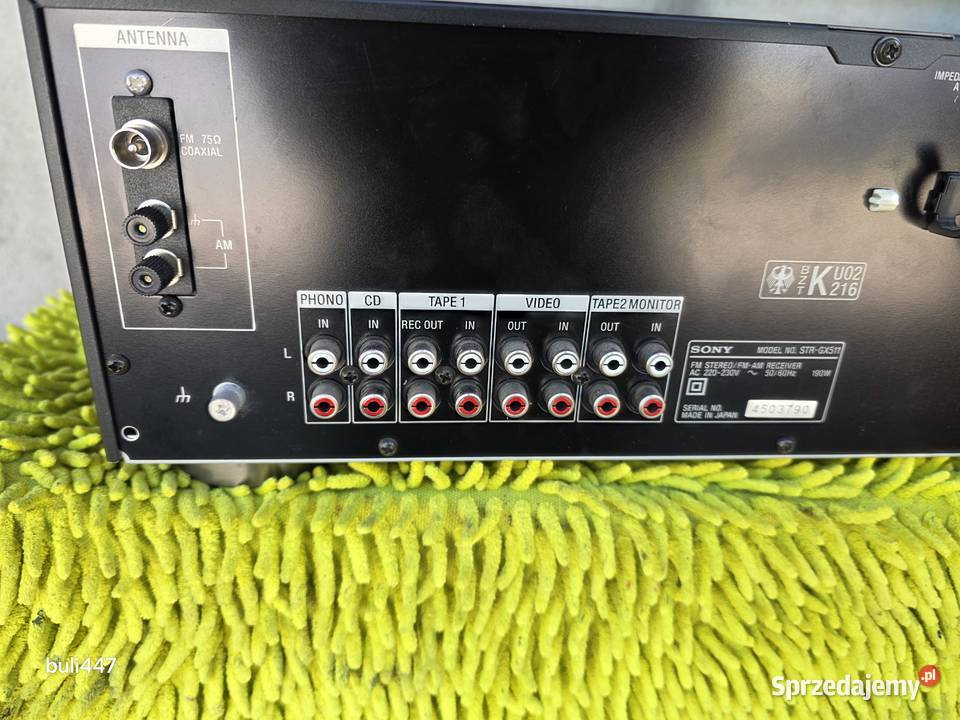 amplituner sony str gx511 stereo Chełm Śląski