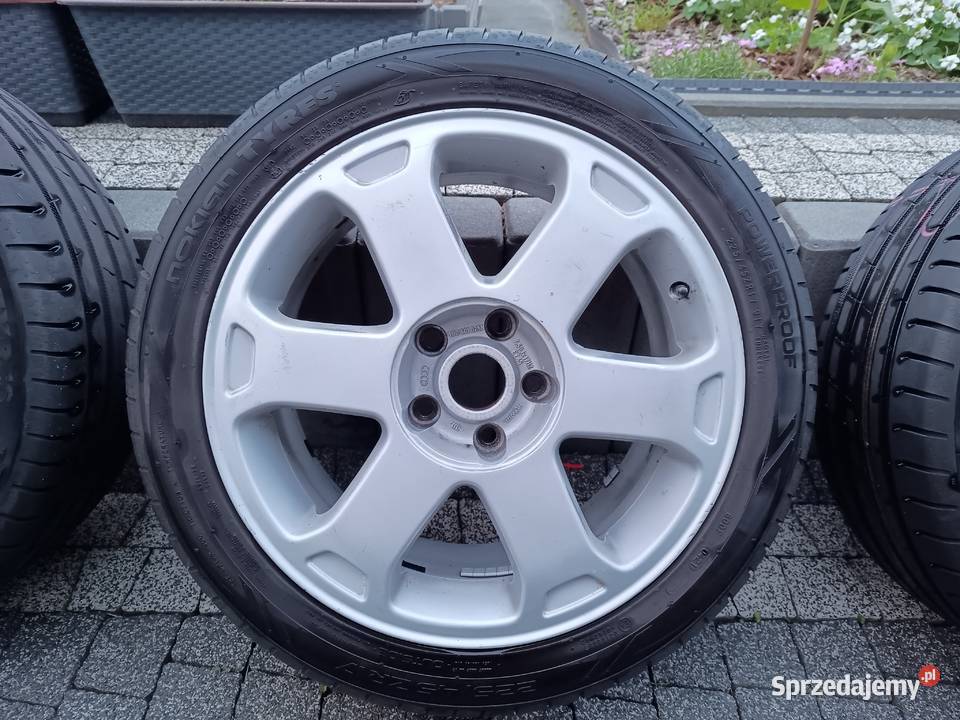 Audi S4 Srebrny Avus Nokian Powerproof 22545R17 małopolskie Bukowno