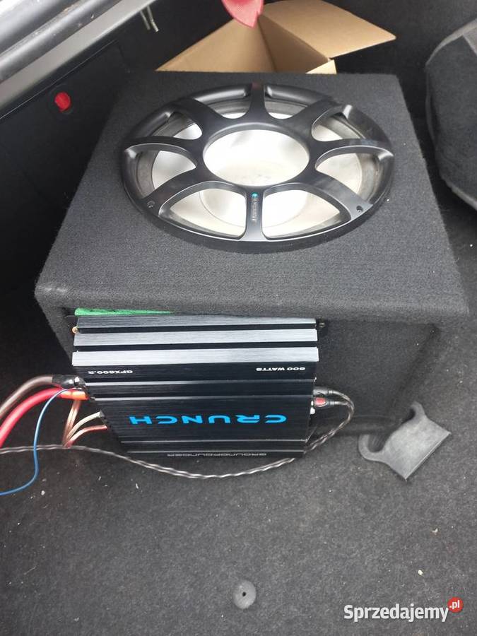 Skrzynia basowa Blaupunkt GTB 1200 es Moc 1000 małopolskie Charsznica