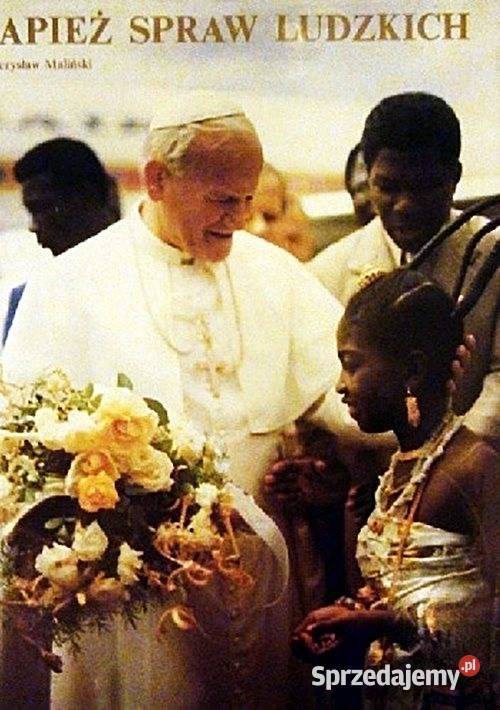 PAPIEŻ SPRAW LUDZKICH Mieczysław Maliński wyd twarda Książki naukowe i popularnonaukowe Chorzów