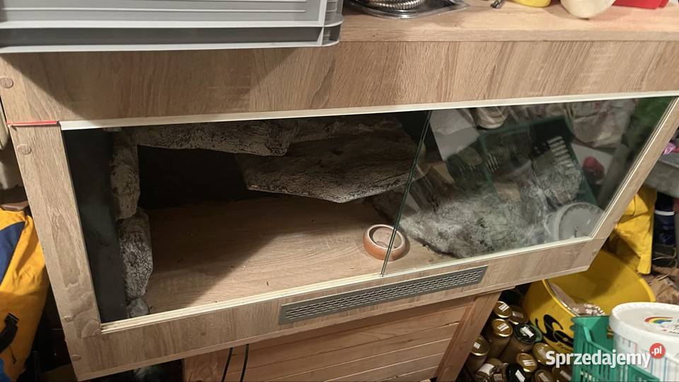 TERRARIUM 120x50x60 Agama Gekon Wąż Pyton Zwoleń