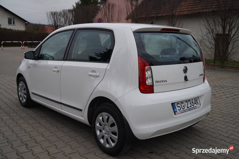 SKODA CITIGO Salon Polska Mały przebieg 5 Drzwi podkarpackie sprzedam