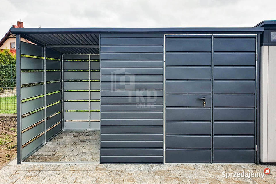 Schowek Domek Ogrodowy 3x2m wiata 15x2m Brama Bydgoszcz