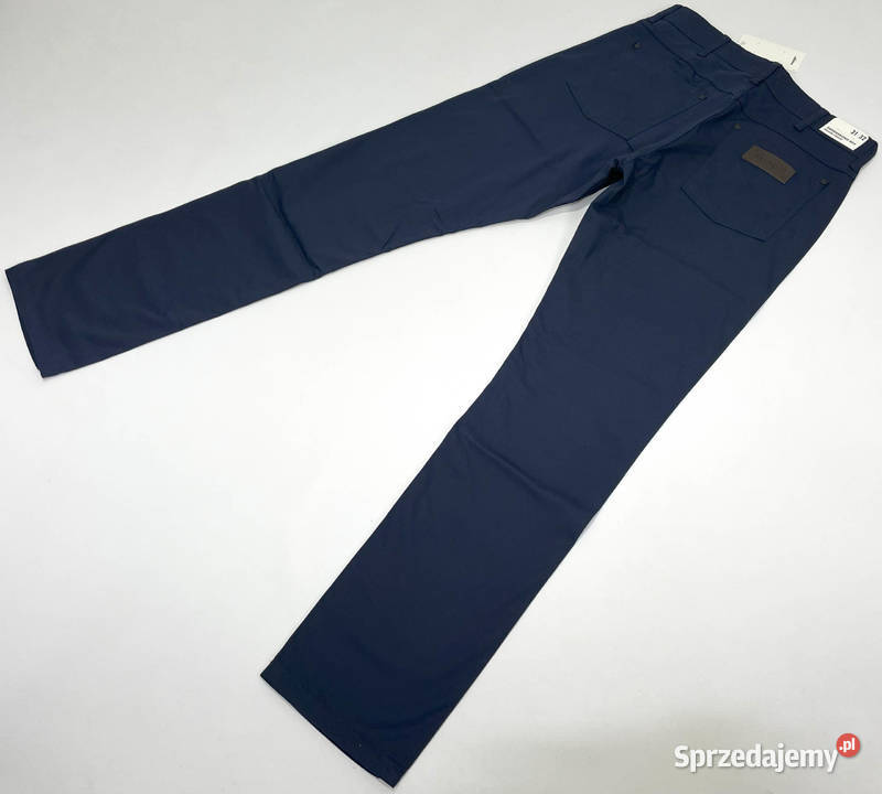 Spodnie męskie Wrangler Greensboro 803 Dark Navy Odzież codzienna