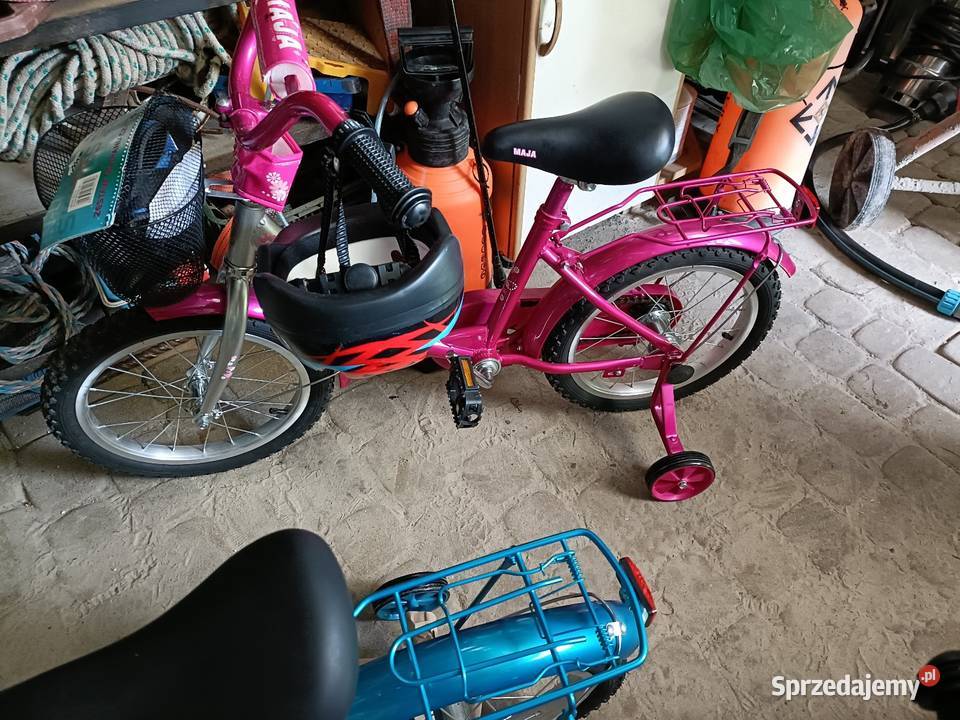 Rowerki nowe Maja Gucio Koła 16 mazowieckie Tłuszcz sprzedam
