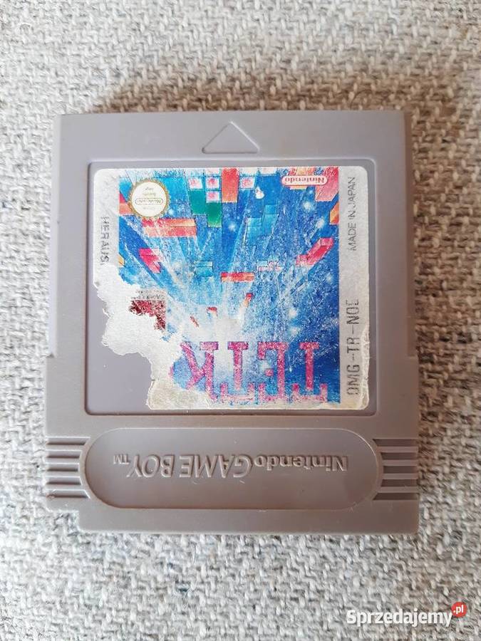 Gra tetris gamę boy nintendo Rybnik