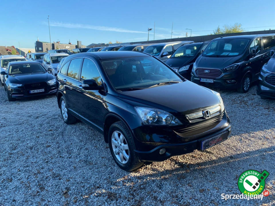 Honda CRV 20i vtec xenon podgrzewane fotele czujnik parkowania Gdańsk