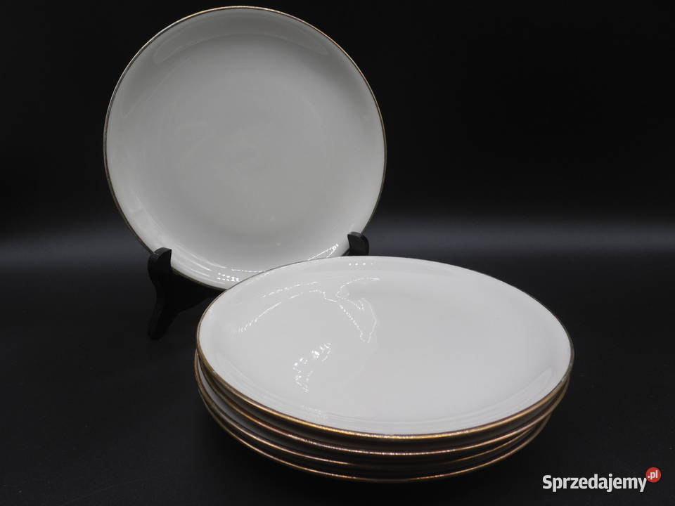 Talerzyki deserowe 5 ecru Eschenbach Raszków