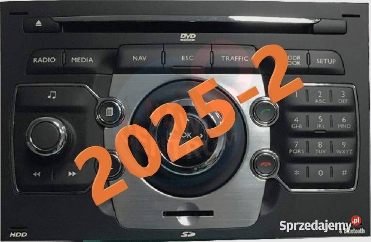 Mapy 20252 NG4 HDD Radary Peugeot WIPCom 3D wielkopolskie Kłodawa