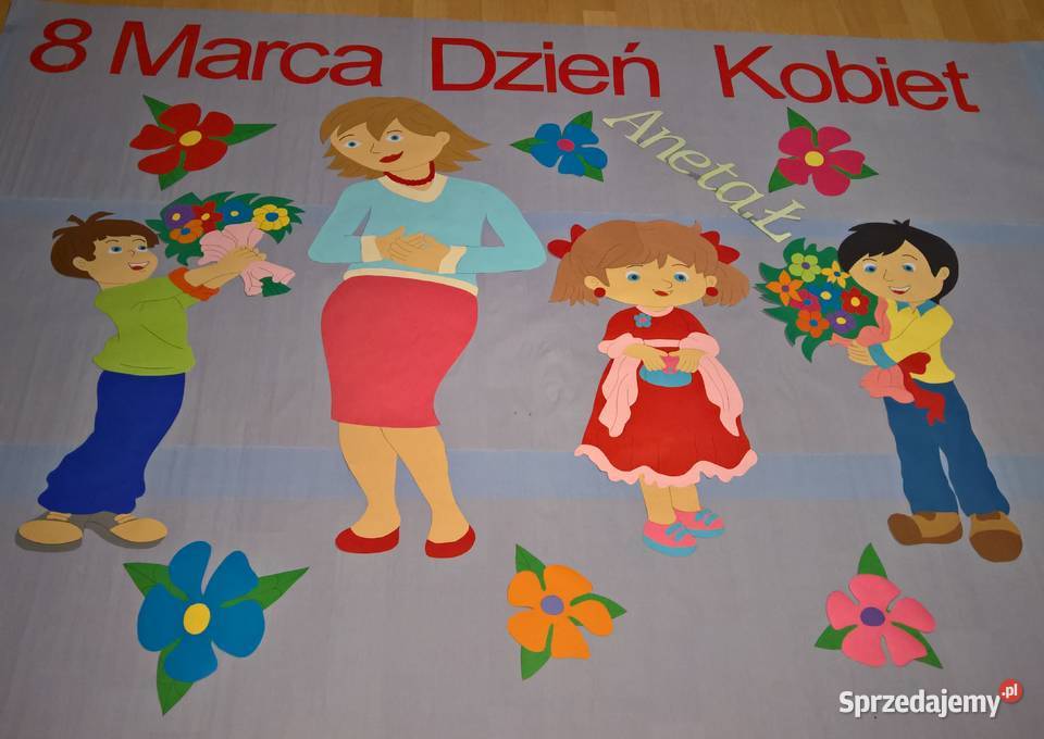 Dekoracje na Dzień Kobiet z brystolu Ryki