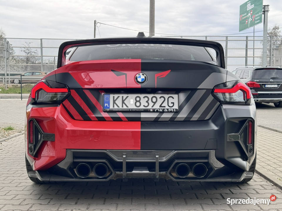 BMW M2 G87 30 R6 460 Salon Polska Bezwypadek automatyczna małopolskie Węgrzce