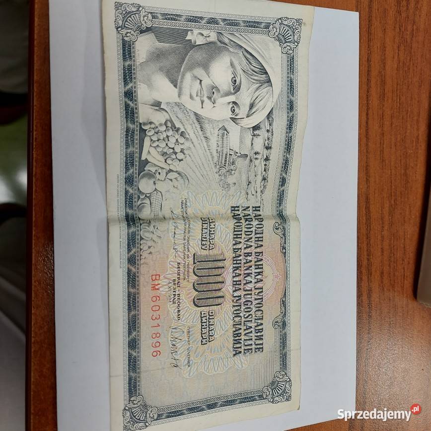 Banknoty DINARY Nowa Sól sprzedam