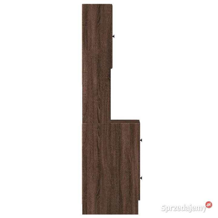 Szafka kuchenna brązowy dąb 35x50x180 WM840764 Warszawa