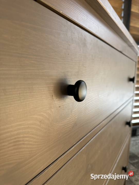 IKEA HEMNES 3 szuflady lite drewno Góra Bałdrzychowska-Kolonia