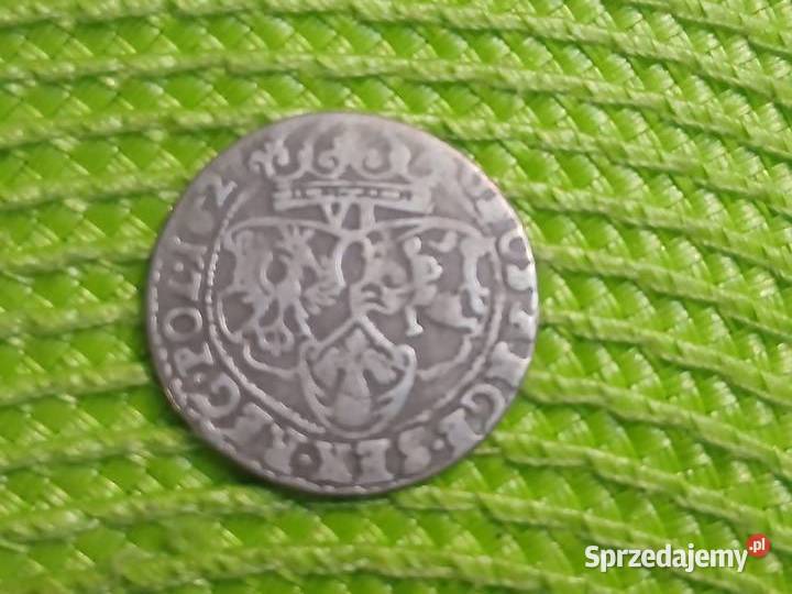 moneta srebrna polska Zygmunta III Waza z 1627r Łomża