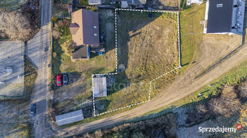 Działka 807m2 Orle utwardzona