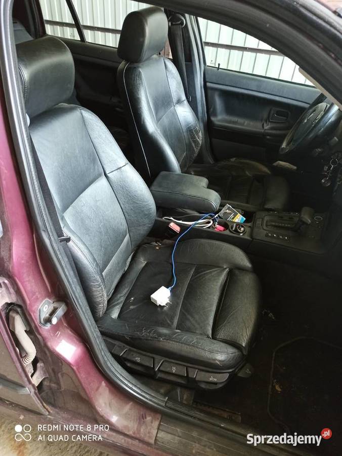 Wnętrze e36 sportsitze e36 touring czarna skóra Wyposażenie wnętrza mazowieckie
