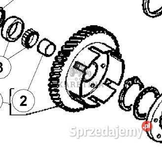 CLAAS RENAULT ATLES 936 RZ V5 Koło Zębate Rolnictwo wielkopolskie Jastrzębniki sprzedam