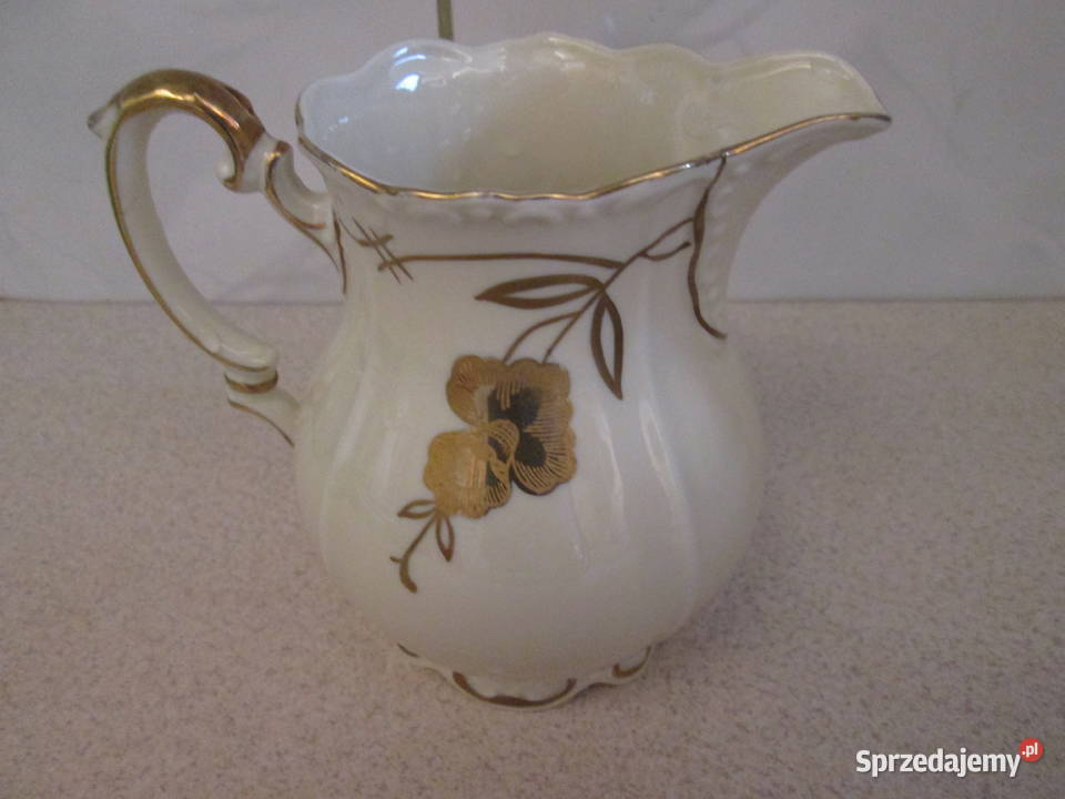 Dzbanek mlecznik cukiernica HWinterling Porcelana i szkło pomorskie Gdańsk