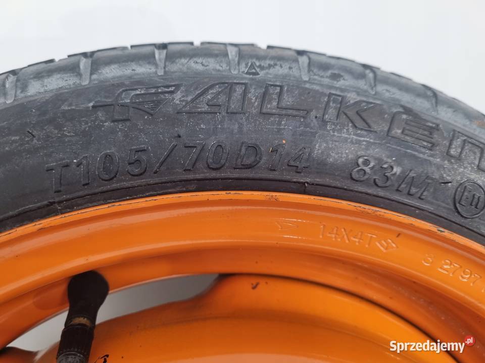 KOŁO DOJAZDOWE 10570 D14 R14 14X4T 4x100 Chełm