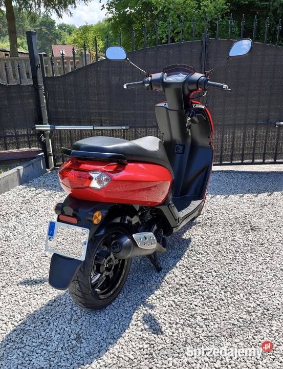Skuter Peugeot Kisbee 50cc 2017r 3800 Mocny 2T skuter Łask