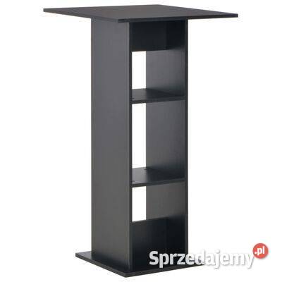 vidaXL Stolik barowy czarny 60 x 60 x 110 280206 Warszawa sprzedam