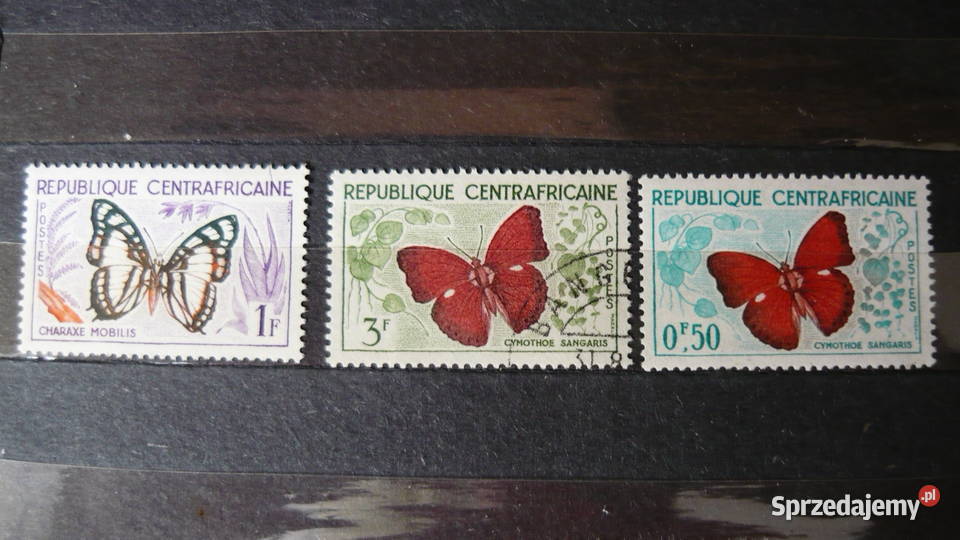 Znaczki Centralna Afryka śląskie