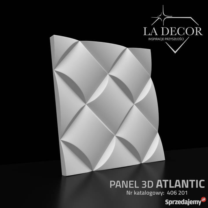 Panele Ścienne 3D Panel ATLANTIC PRODUCENT LA Koszalin
