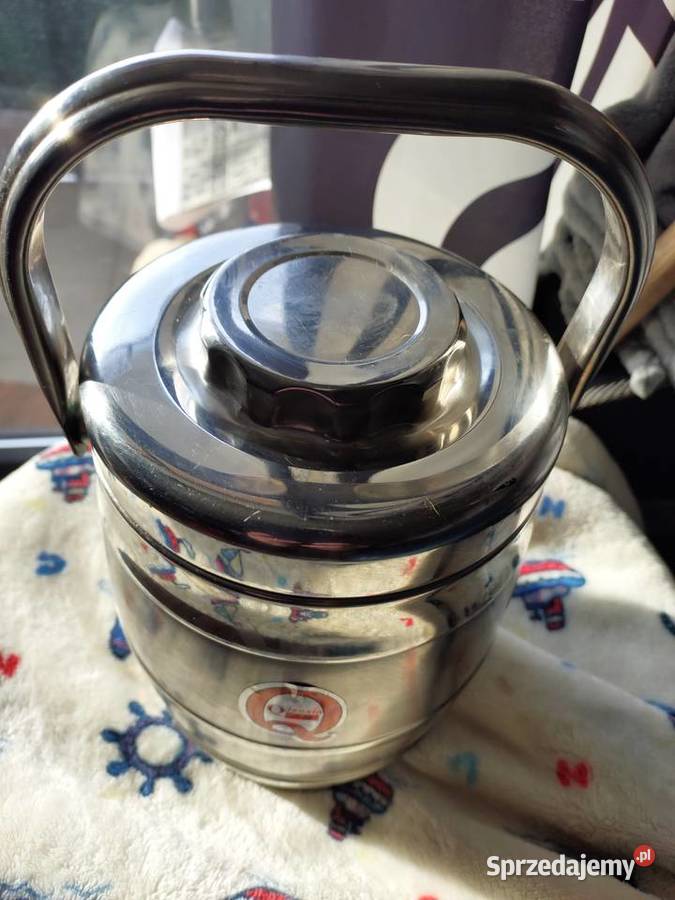 Termos obiadowy stalowy z miskami Wrocław