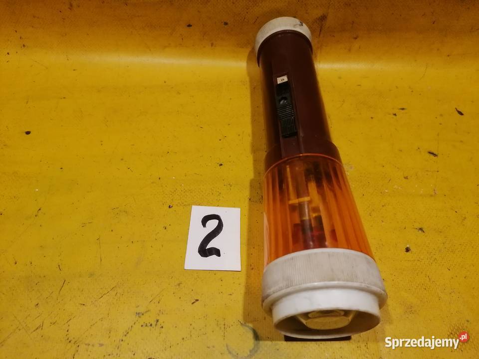 latarka PRL na baterie R20 Piotrków Trybunalski