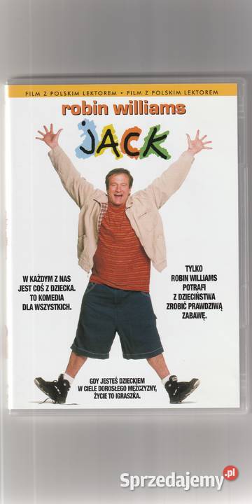 JACK Robin WILLIAMS DVD mazowieckie Pruszków