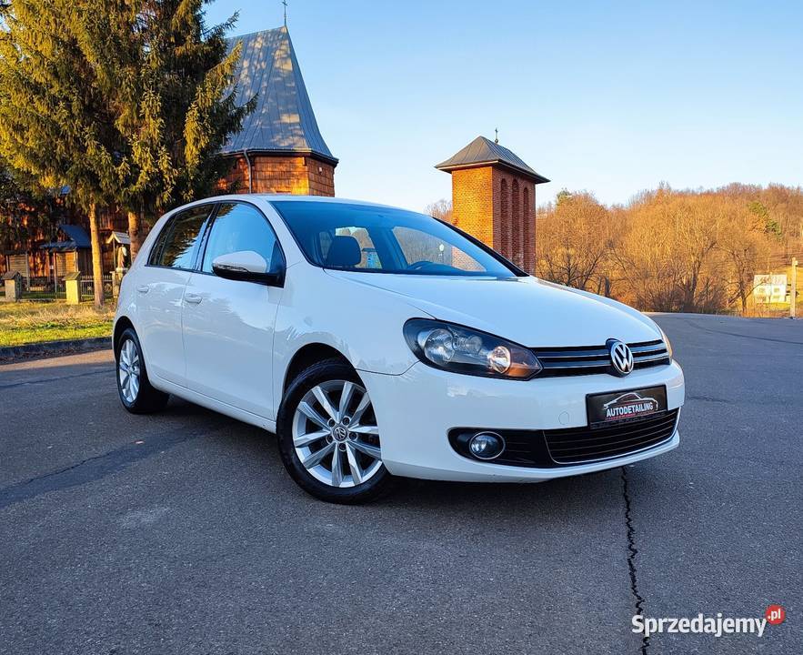 Ładny Volkswagen Golf VI 16 tdi 105 2010 prosto 230100km Domaradz