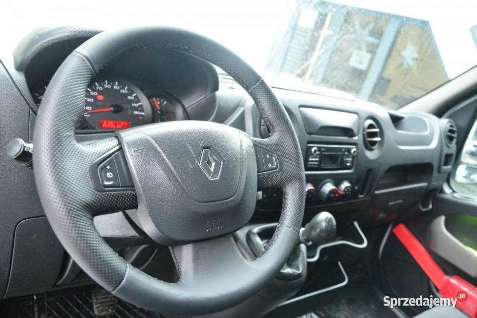 Renault Master wywrotka 3os bliźniak 165 wspomaganie kierownicy