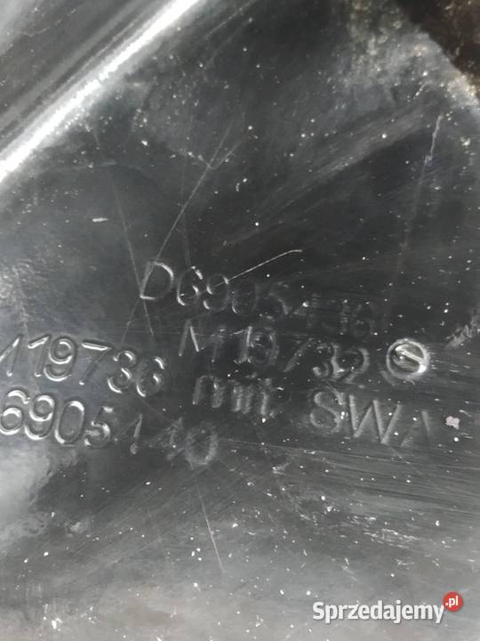 OSŁONA OBUDOWA LUSTERKA PRAWA D6905436 Audi A6 V Rok produkcji 2019 świętokrzyskie