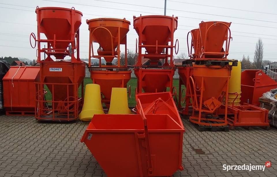 Pojemnik Kastra Kalfas beton zaprawa 200l Maszyny budowlane Szczecin
