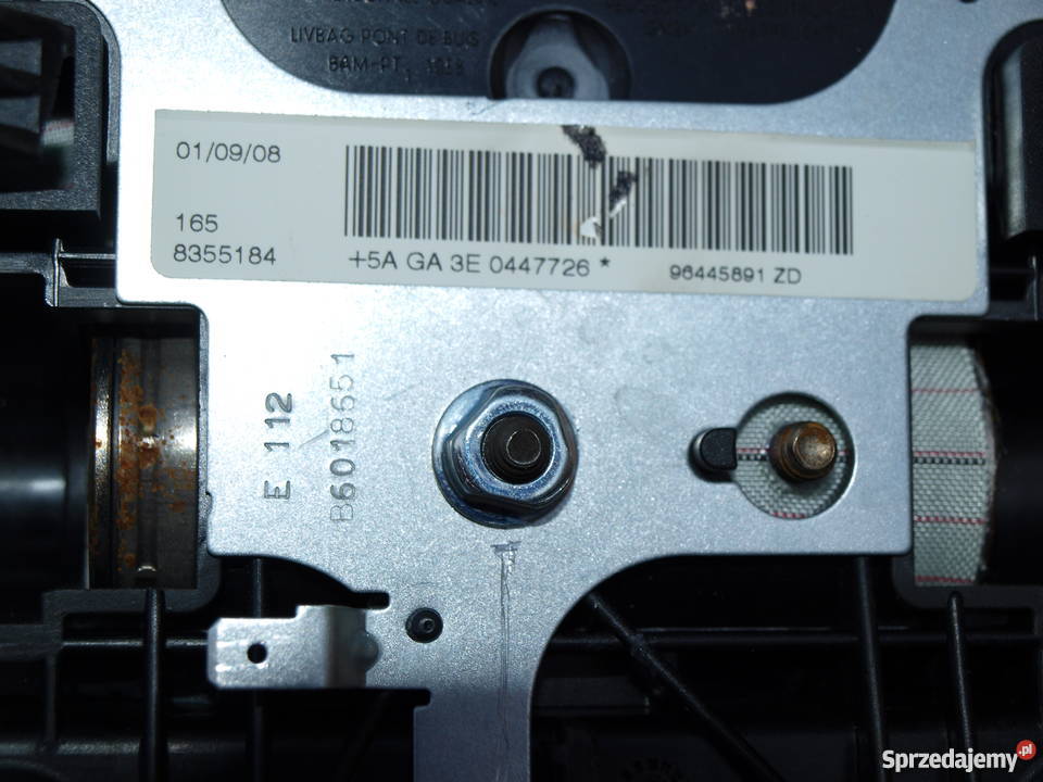 Peugeot 407 Coupe Airbagi poduszki przód 2005 osobowe Kalisz sprzedam