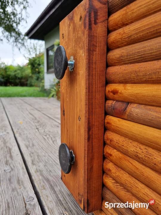 Stojak na drewno kominkowe 3D poziomy 45 x 40 x Kalety