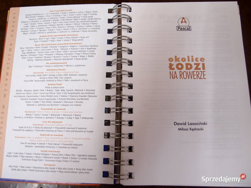 Przewodnik Rowerowy Łodzi Pascal sport Poradniki, albumy i reportaże łódzkie Łódź
