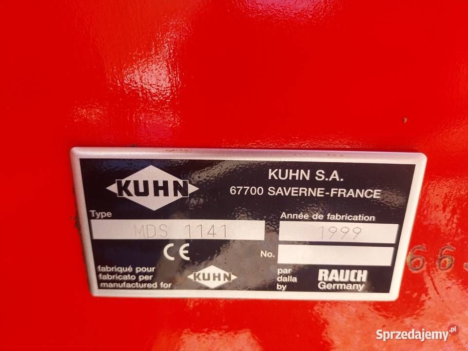 Rozsiewacz Kuhn 1141 z limiterem dolnośląskie Bolesławiec