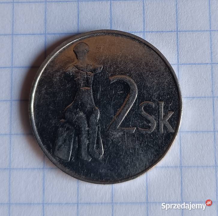 2 KORONY 1993 SŁOWACJA Piszczac sprzedam