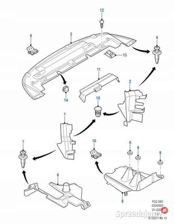 KIEROWNICA ŁAPACZ POWIETRZA LEWY FORD MONDEO MK3 osobowe
