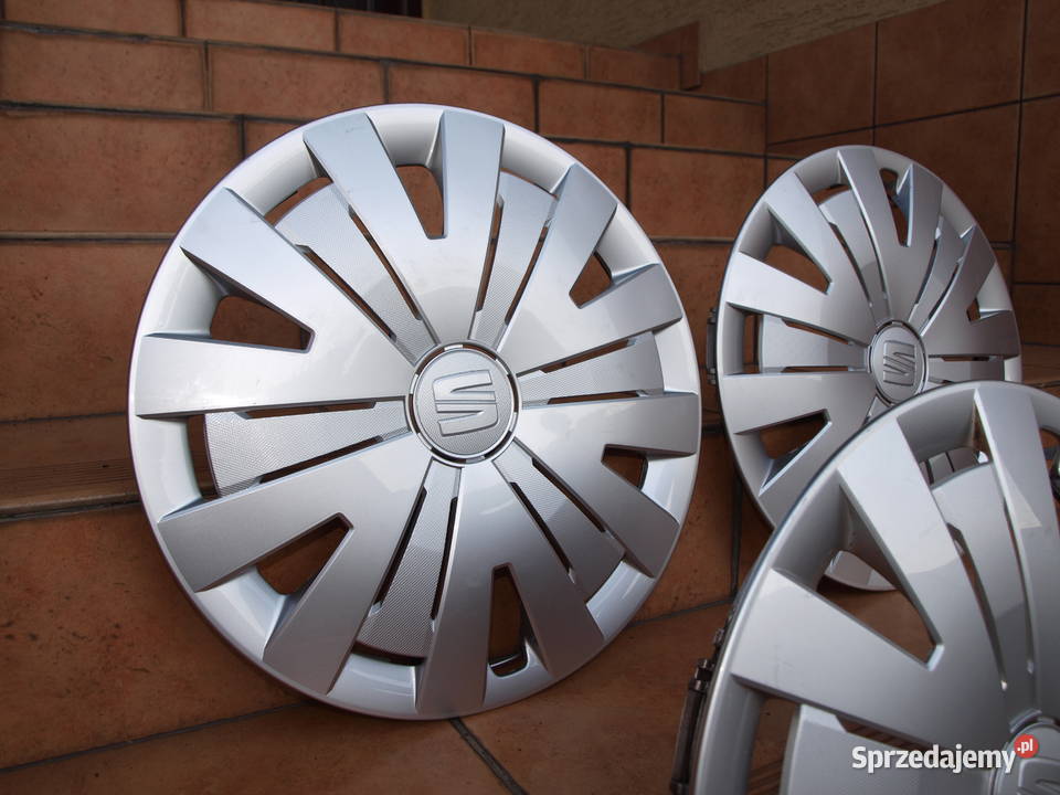 Seat kołpaki 15 oryginalne komplet 4 sztuki Kalisz